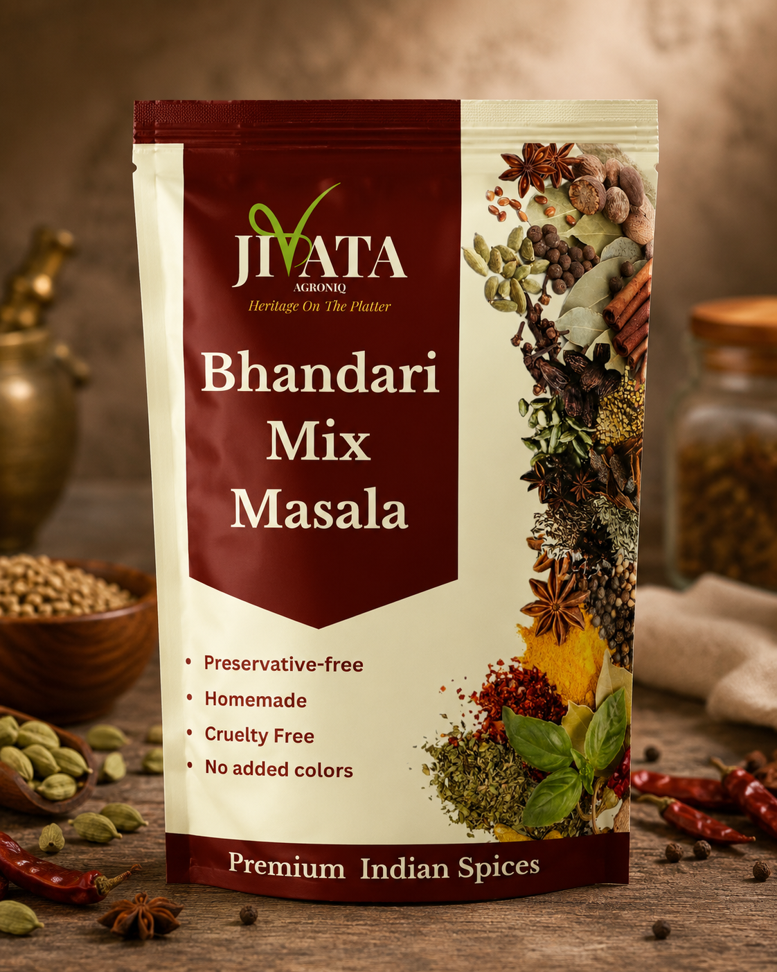 Bhandari Mix Masala (Jivata Agroniq)